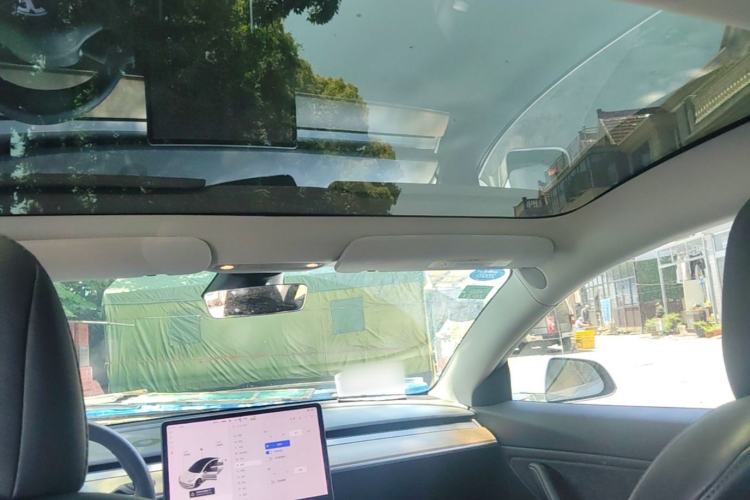 Used Tesla Model 3 2019 Standard Range Rear-Wheel Drive Upgraded Version (52 kWh) Headliner