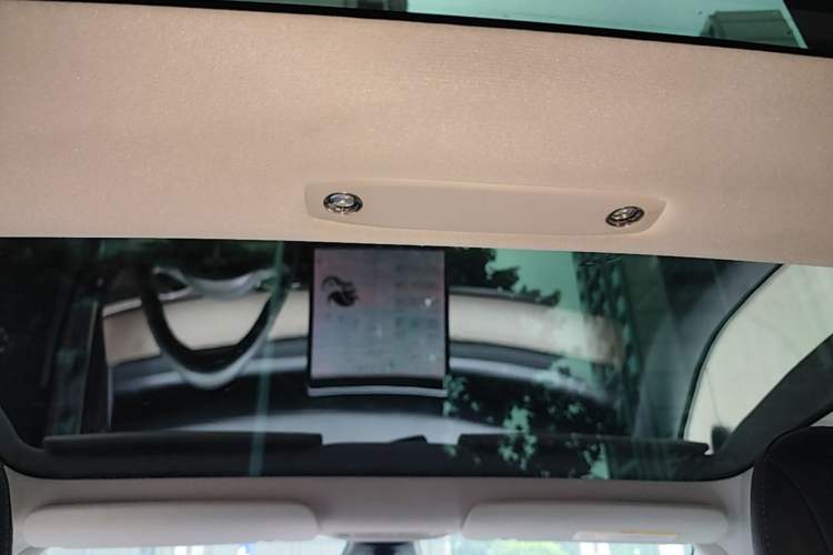 Used Tesla Model 3 2019 Standard Range Rear-Wheel Drive Upgraded Version (52 kWh) Headliner