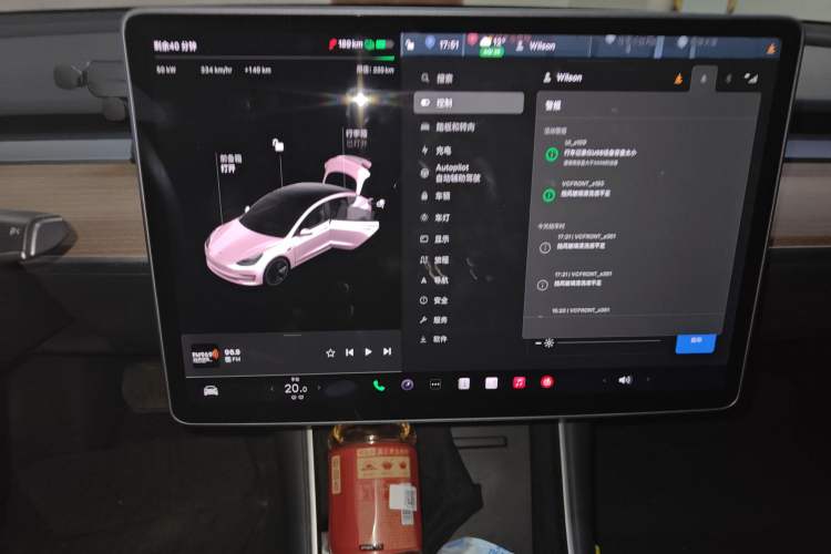 Used Tesla Model 3 2019 Standard Range Rear-Drive Upgraded Version Instrument Cluster