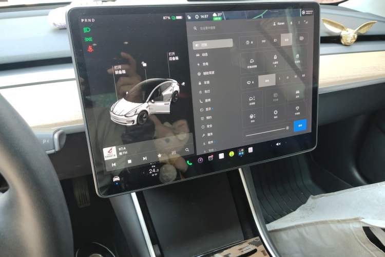 Used Tesla Model 3 2019 Standard Range Rear-Drive Upgraded Version Instrument Cluster