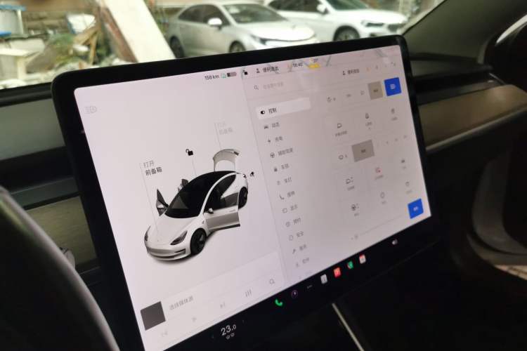 Used Tesla Model 3 2019 Long-Range Rear-Wheel-Drive Version Instrument Cluster