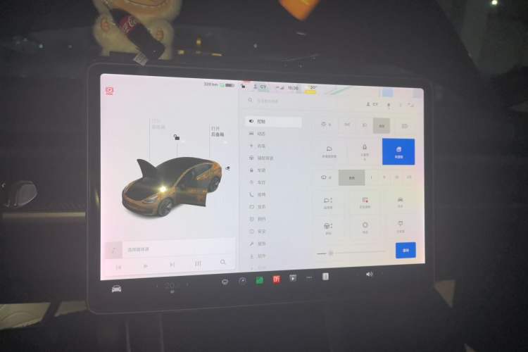 Used Tesla Model 3 2019 Long-Range Rear-Wheel-Drive Version Instrument Cluster