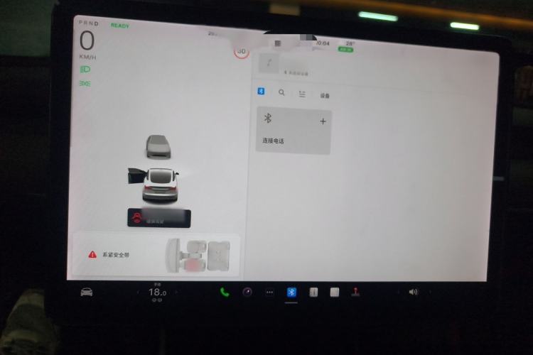Used Tesla Model 3 2019 Long-Range All-Wheel-Drive Version Instrument Cluster