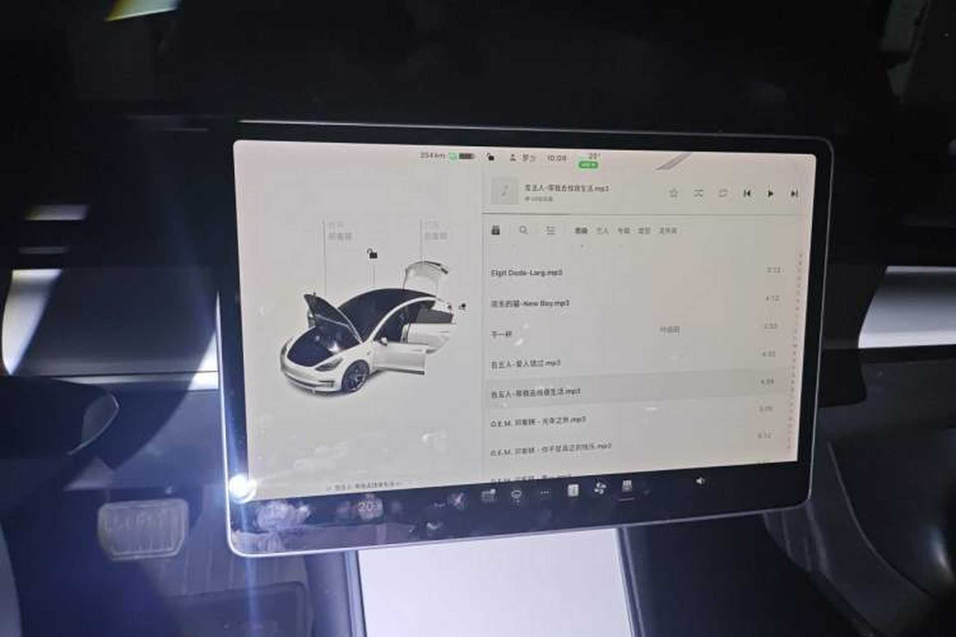 Used Tesla Model 3 2019 Standard Range Rear-Drive Upgraded Version Instrument Cluster