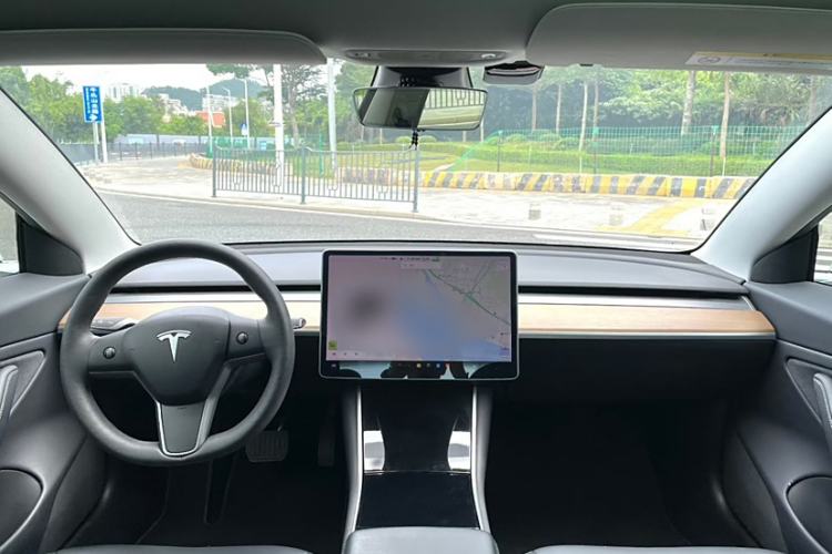 Used Tesla Model 3 2019 Long-Range All-Wheel-Drive Version Interior 1