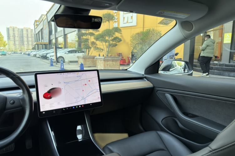 Used Tesla Model 3 2019 Long-Range Rear-Wheel-Drive Version Interior 1