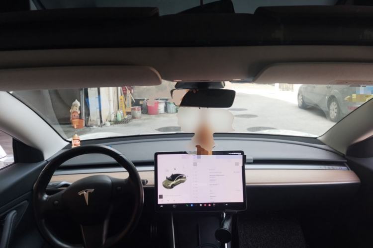 Used Tesla Model 3 2019 Long-Range Rear-Wheel-Drive Version Interior 2