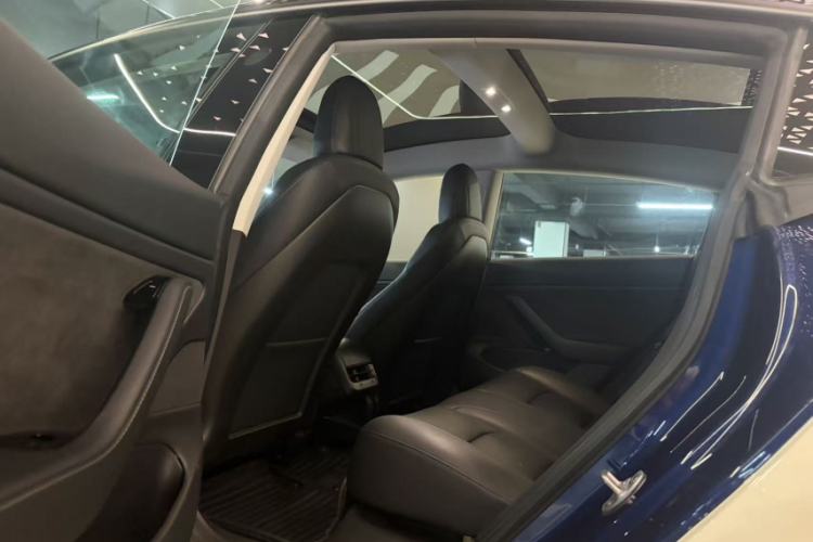 Used Tesla Model 3 2019 Long-Range All-Wheel-Drive Version Interior 3