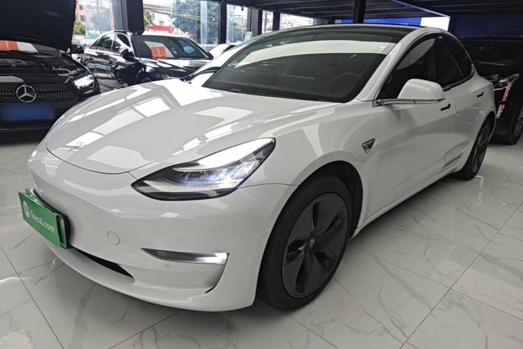 Used Tesla Model 3 2019 Long-Range Rear-Wheel-Drive Version Guazi used car, China used car export, Used car for sale, Used Tesla cars, Cheapest cars for sale, Electric vehicle, New energy car