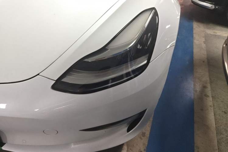 Used Tesla Model 3 2019 Long-Range All-Wheel-Drive Version Left Front Headlight