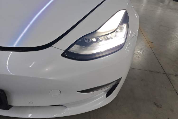 Used Tesla Model 3 2019 Long-Range Rear-Wheel-Drive Version Left Front Headlight