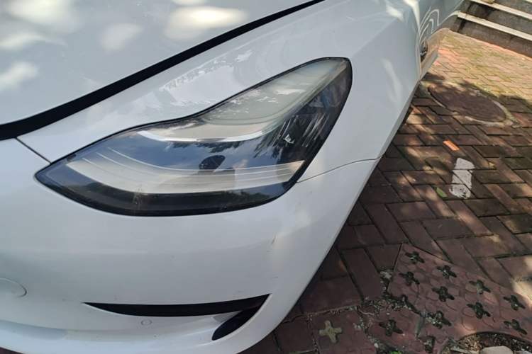 Used Tesla Model 3 2019 Standard Range Rear-Wheel Drive Upgraded Version (52 kWh) Left Front Headlight