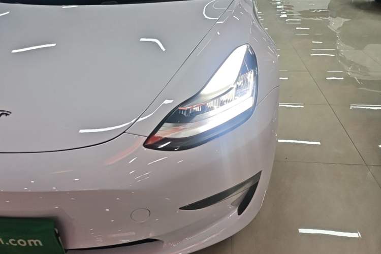 Used Tesla Model 3 2019 Long-Range Rear-Wheel-Drive Version Left Front Headlight