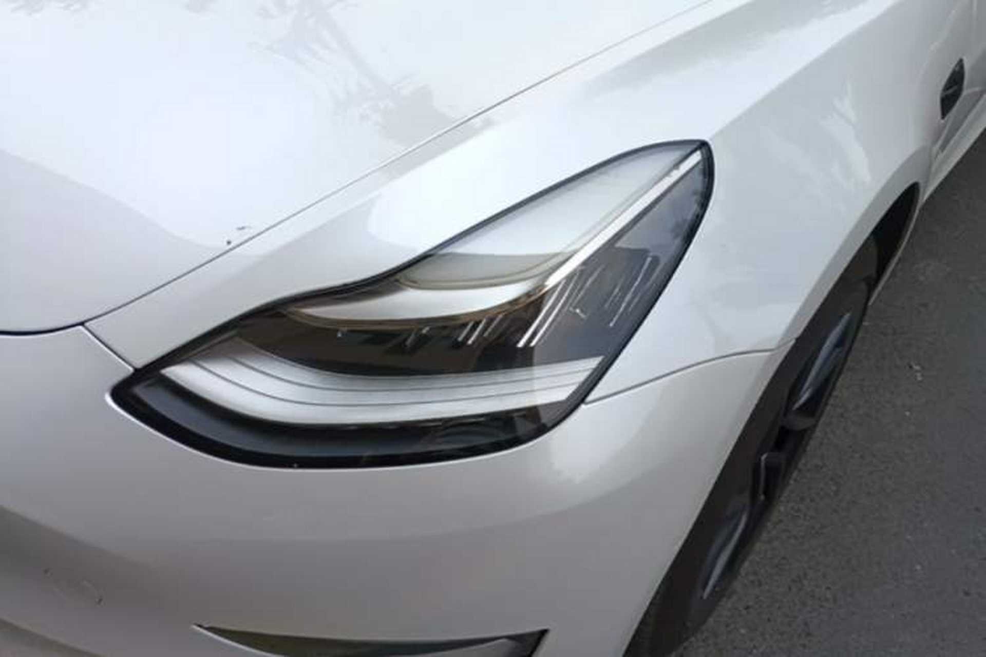 Used Tesla Model 3 2019 Performance High-Performance All-Wheel-Drive Version Left Front Headlight
