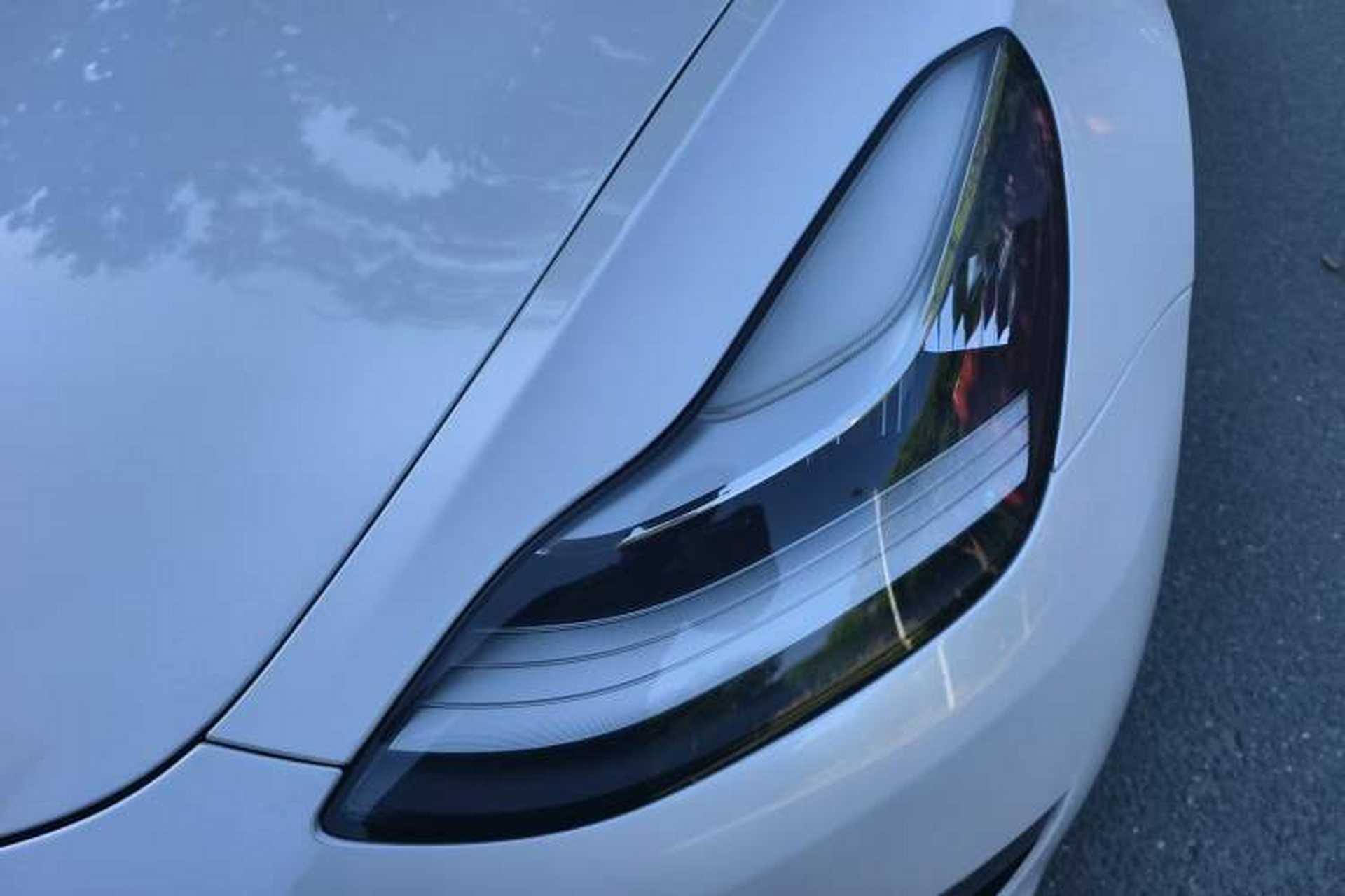 Used Tesla Model 3 2019 Performance High-Performance All-Wheel-Drive Version Left Front Headlight