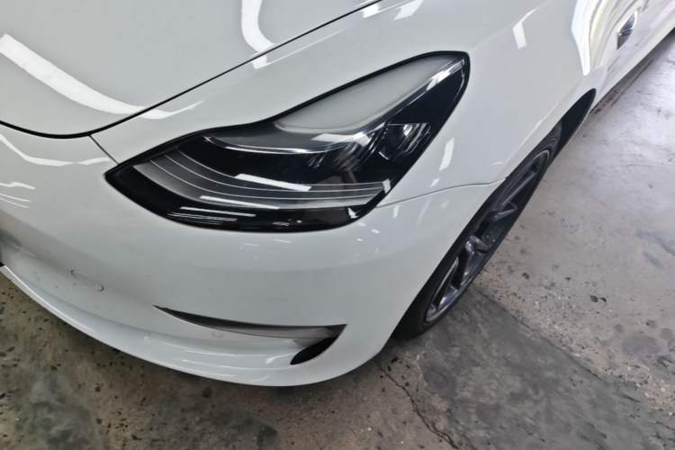 Used Tesla Model 3 2019 Long-Range Rear-Wheel-Drive Version Left Front Headlight