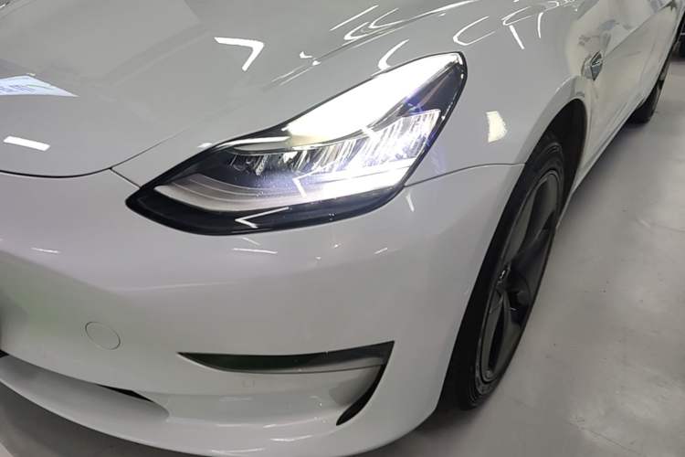 Used Tesla Model 3 2019 Long-Range Rear-Wheel-Drive Version Left Front Headlight