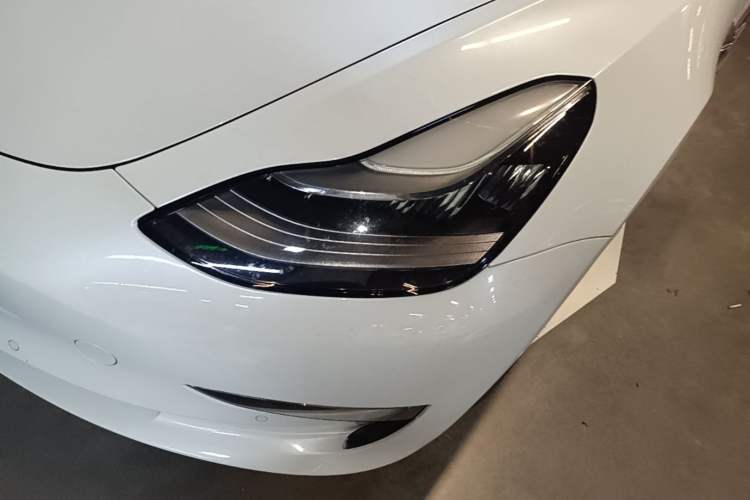 Used Tesla Model 3 2019 Long-Range Rear-Wheel-Drive Version Left Front Headlight