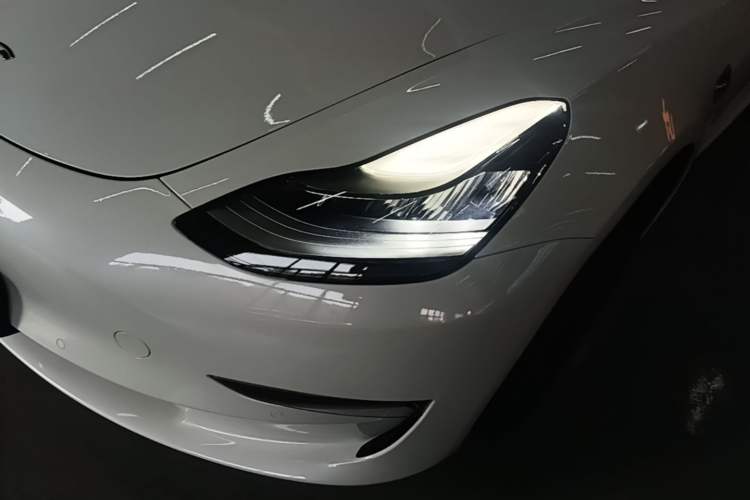 Used Tesla Model 3 2019 Long-Range Rear-Wheel-Drive Version Left Front Headlight