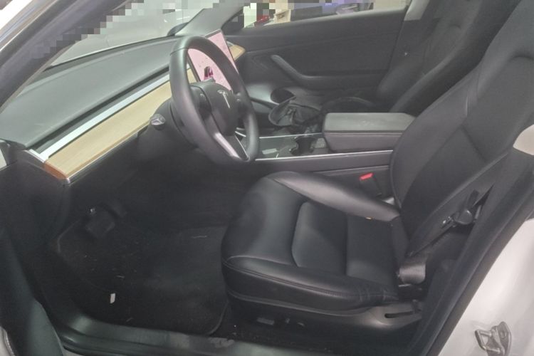Used Tesla Model 3 2019 Long-Range All-Wheel-Drive Version Left Front Seat