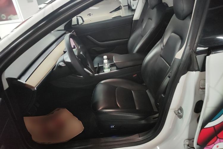 Used Tesla Model 3 2019 Long-Range All-Wheel-Drive Version Left Front Seat