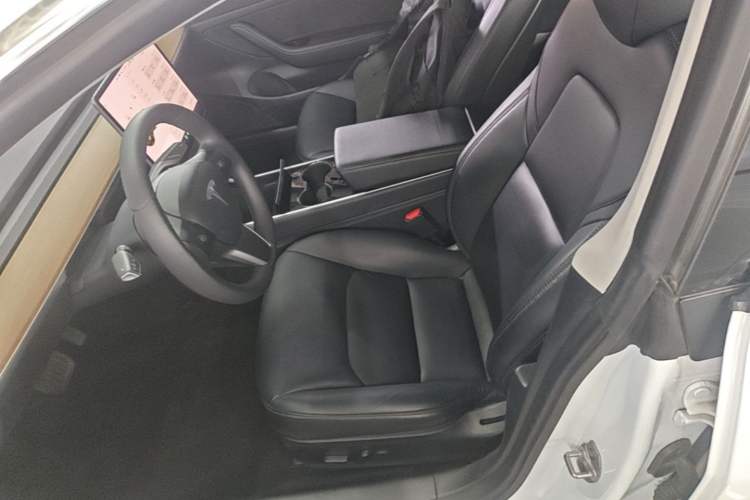 Used Tesla Model 3 2019 Standard Range Rear-Wheel Drive Upgraded Version (60 kWh) Left Front Seat