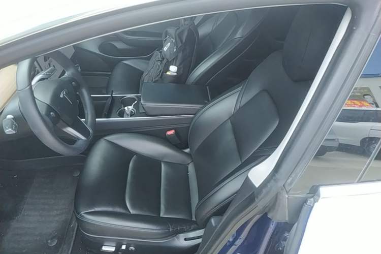 Used Tesla Model 3 2019 Standard Range Rear-Drive Upgraded Version Left Front Seat