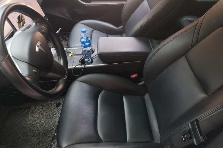 Used Tesla Model 3 2019 Long-Range Rear-Wheel-Drive Version Left Front Seat