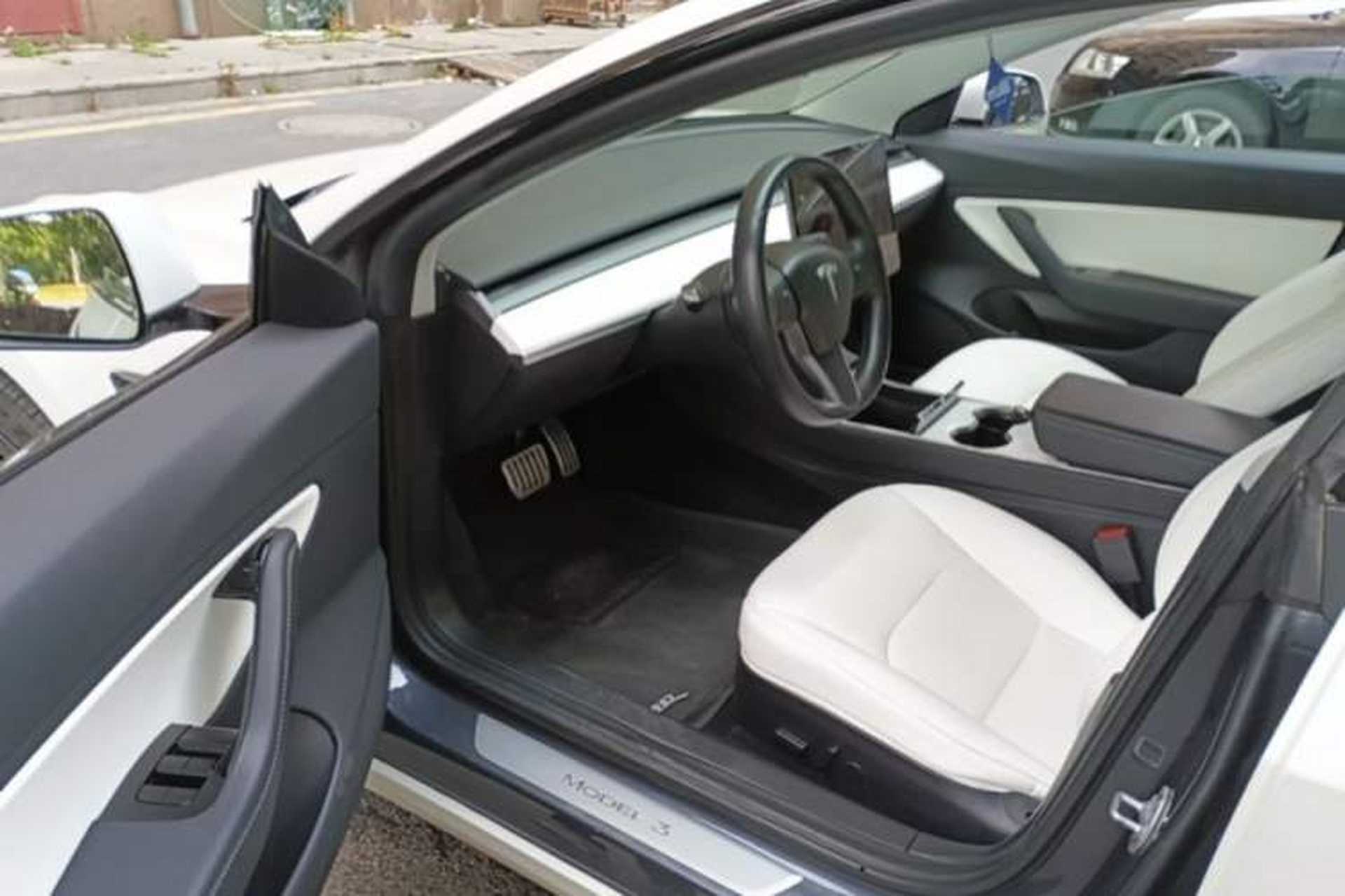Used Tesla Model 3 2019 Performance High-Performance All-Wheel-Drive Version Left Front Seat