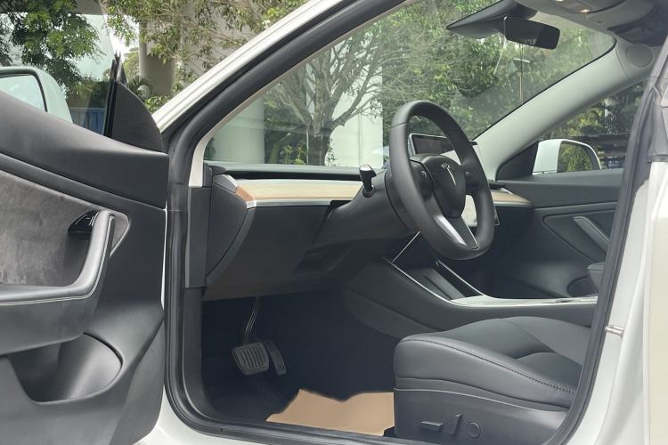 Used Tesla Model 3 2019 Long-Range Rear-Wheel-Drive Version Left Front Seat