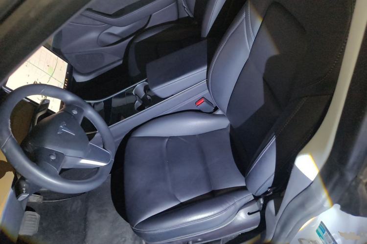 Used Tesla Model 3 2019 Long-Range All-Wheel-Drive Version Left Front Seat