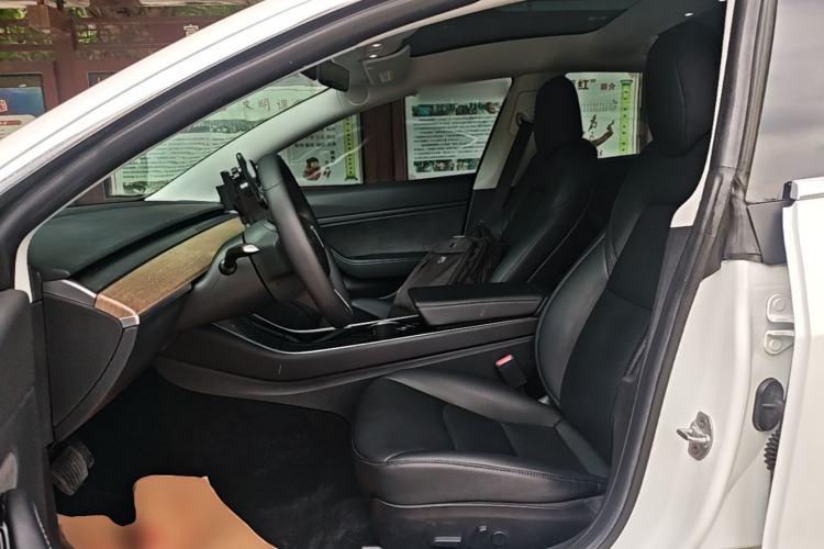Used Tesla Model 3 2019 Standard Range Rear-Wheel Drive Upgraded Version (52 kWh) Left Front Seat