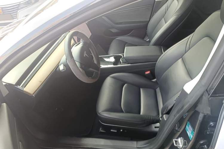 Used Tesla Model 3 2019 Long-Range Rear-Wheel-Drive Version Left Front Seat