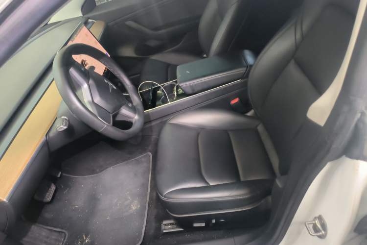 Used Tesla Model 3 2019 Long-Range Rear-Wheel-Drive Version Left Front Seat
