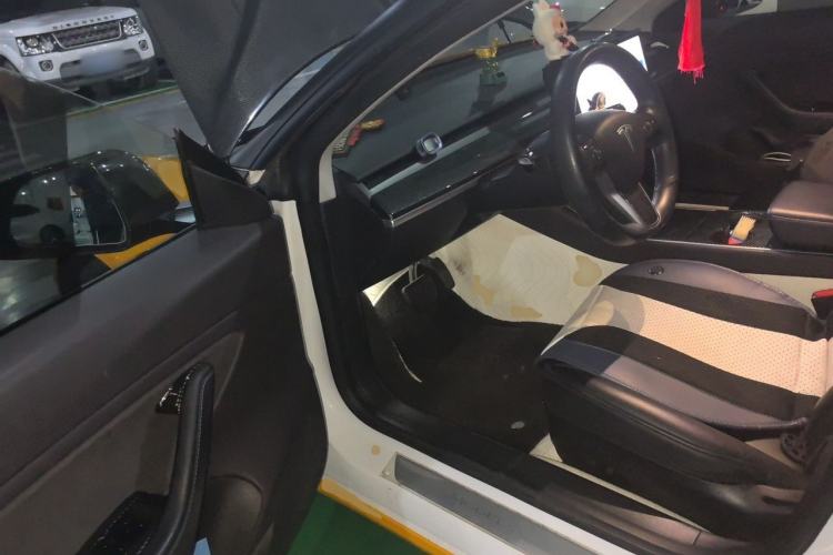 Used Tesla Model 3 2019 Long-Range Rear-Wheel-Drive Version Left Front Seat