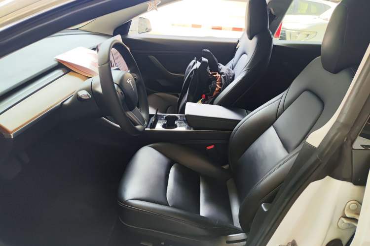Used Tesla Model 3 2019 Standard Range Rear-Wheel Drive Upgraded Version (52 kWh) Left Front Seat