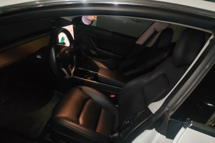 Used Tesla Model 3 2019 Long-Range Rear-Wheel-Drive Version Left Front Seat