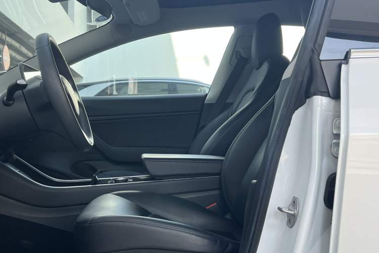 Used Tesla Model 3 2019 Standard Range Rear-Wheel Drive Upgraded Version (60 kWh) Left Front Seat