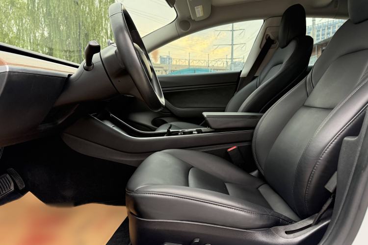Used Tesla Model 3 2019 Long-Range Rear-Wheel-Drive Version Left Front Seat