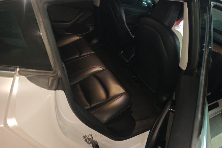 Used Tesla Model 3 2019 Standard Range Rear-Drive Upgraded Version Left Rear Seat