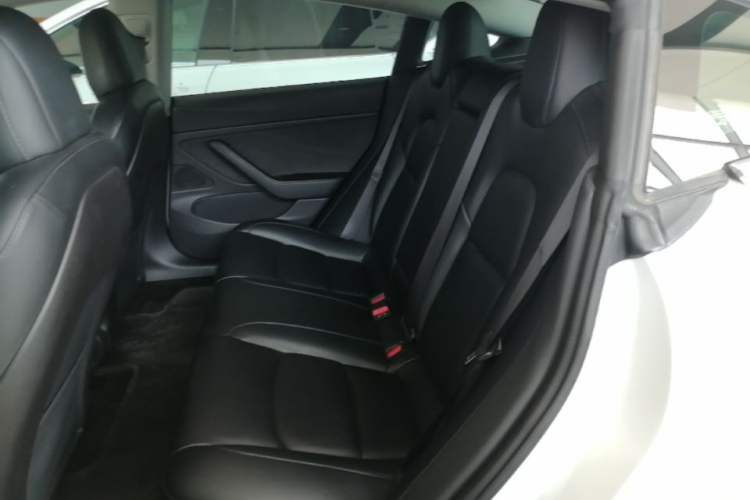 Used Tesla Model 3 2019 Standard Range Rear-Wheel Drive Upgraded Version (60 kWh) Left Rear Seat