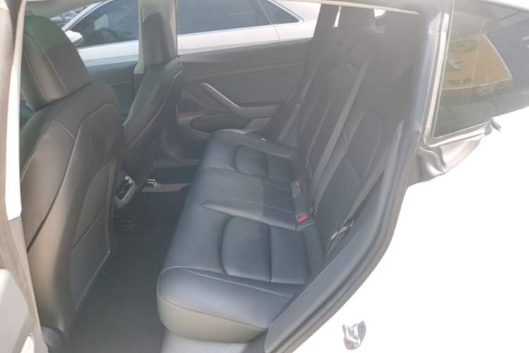 Used Tesla Model 3 2019 Standard Range Rear-Wheel Drive Upgraded Version (60 kWh) Left Rear Seat