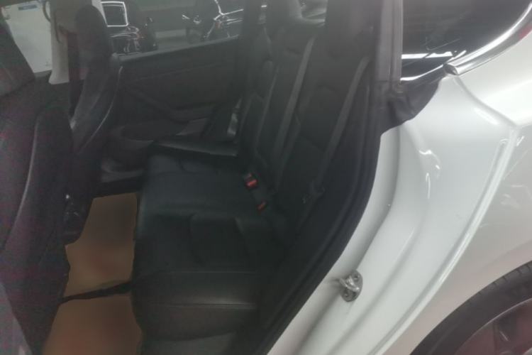 Used Tesla Model 3 2019 Long-Range All-Wheel-Drive Version Left Rear Seat