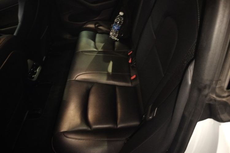 Used Tesla Model 3 2019 Long-Range Rear-Wheel-Drive Version Left Rear Seat