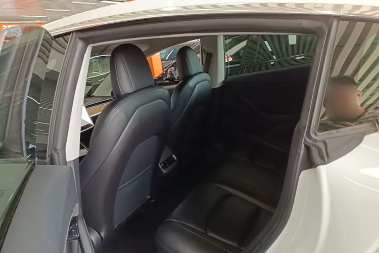 Used Tesla Model 3 2019 Standard Range Rear-Wheel Drive Upgraded Version (60 kWh) Left Rear Seat