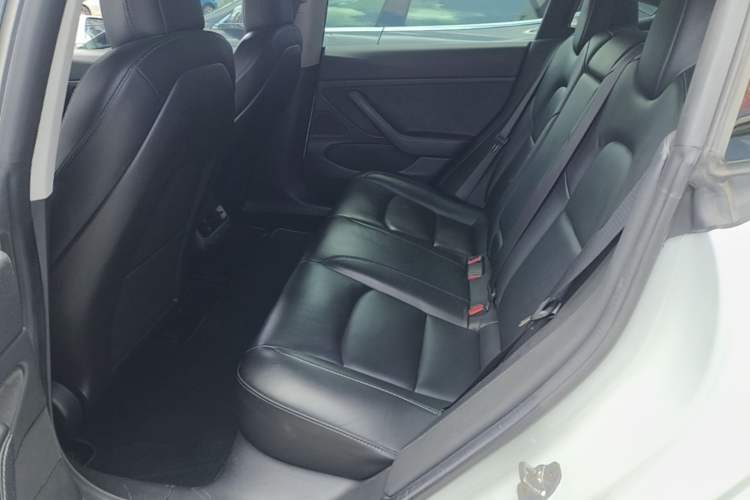 Used Tesla Model 3 2019 Standard Range Rear-Wheel Drive Upgraded Version (60 kWh) Left Rear Seat