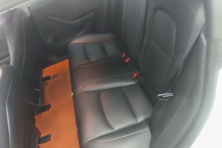 Used Tesla Model 3 2019 Long-Range All-Wheel-Drive Version Left Rear Seat