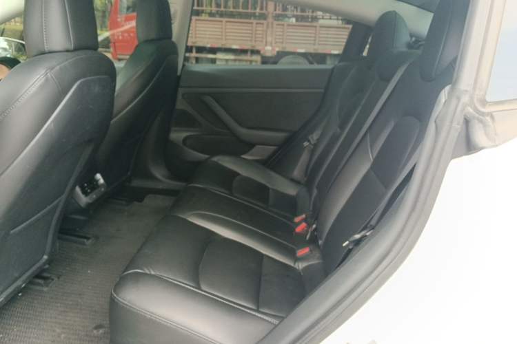 Used Tesla Model 3 2019 Standard Range Rear-Drive Upgraded Version Left Rear Seat