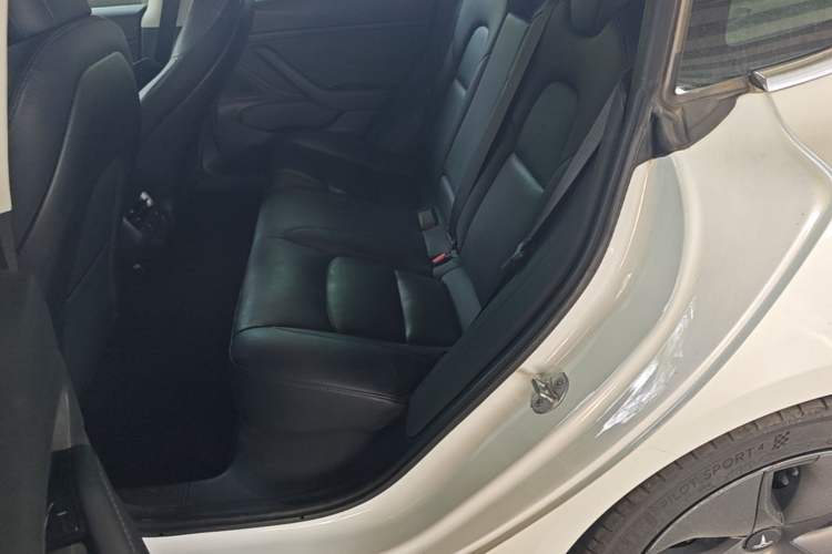 Used Tesla Model 3 2019 Standard Range Rear-Wheel Drive Upgraded Version (60 kWh) Left Rear Seat