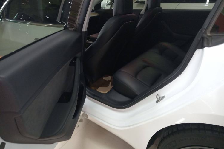 Used Tesla Model 3 2019 Standard Range Rear-Wheel Drive Upgraded Version (52 kWh) Left Rear Seat